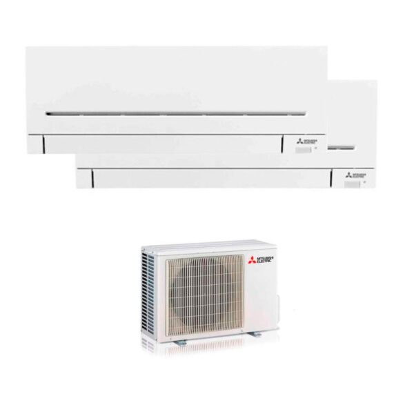 Aire Acondicionado Mitsubishi MXZ-2F53VF + MSZ-AY25VGK con Filtro Plasma Quad + MSZ-AY35VGK con Filtro Plasma Quad