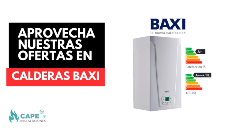 Promoción calderas Baxi en Madrid